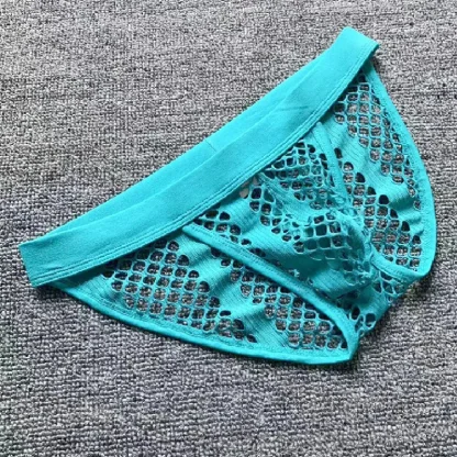 High Elasticity Fishnet Briefs - Image 6