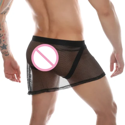 Sexy Fishnet Skirted Jockstrap - Image 4