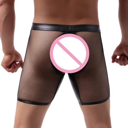 Open Crotch Long Leg Boxer Brief - Image 3