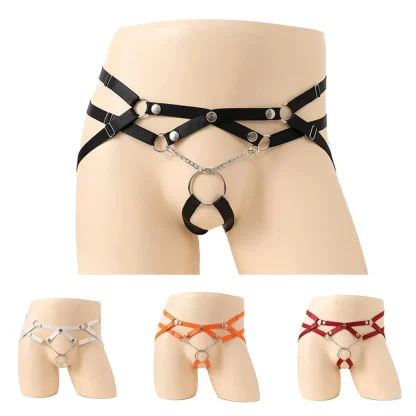 Strappy Open Crotch Jockstraps - Image 7