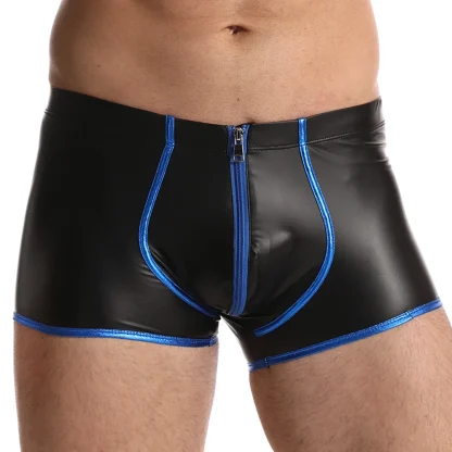 Elastic Zippered Boxer Brief - Image 2