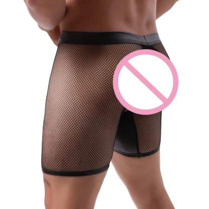 Open Crotch Long Leg Boxer Brief - Image 2