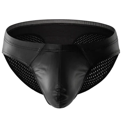 Breathable Black Mesh Brief - Image 5