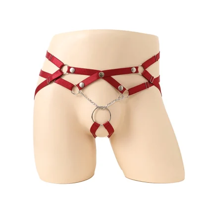 Strappy Open Crotch Jockstraps - Image 5