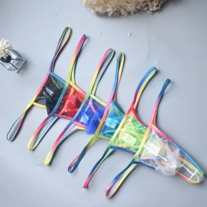 Colorful Sexy Mesh G-string - Image 6