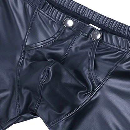 Open Crotch Black Boxer Brief - Image 6