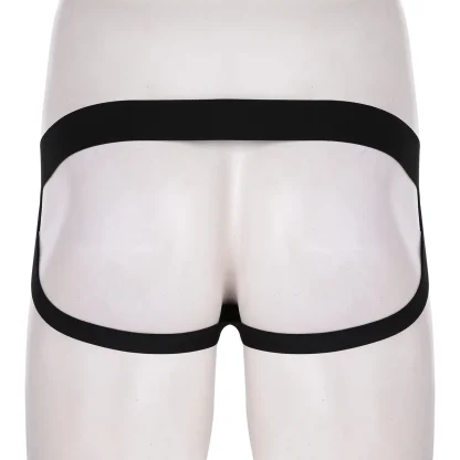 Open Crotch Wetlook Jockstrap - Image 3