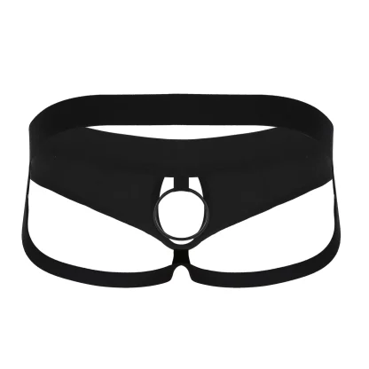 Open Crotch Wetlook Jockstrap - Image 4