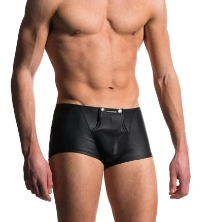 Open Crotch Black Boxer Brief - Image 2