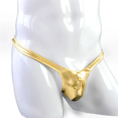 Sexy Low-rise Metallic Thong