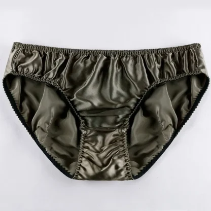 Breathable Shiny Solid Panties - Image 4