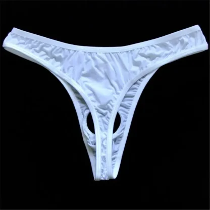 Hollow Out Crotch Bikini Briefs - Image 6