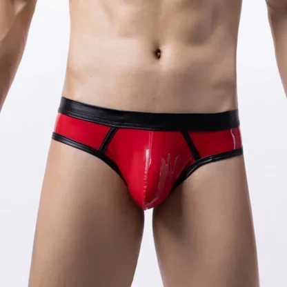 Wet Look Metallic Low-rise Brief - Image 2