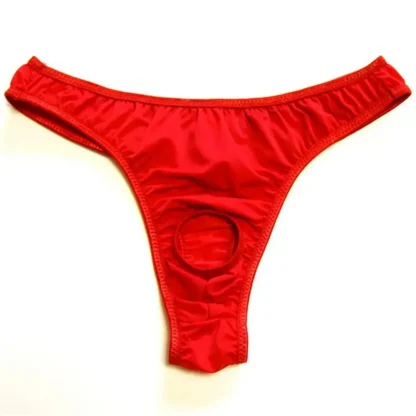 Hollow Out Crotch Bikini Briefs - Image 2