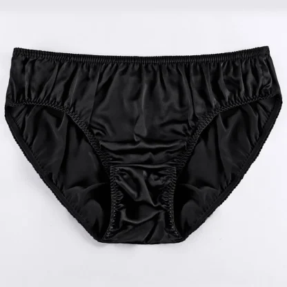 Breathable Shiny Solid Panties - Image 5