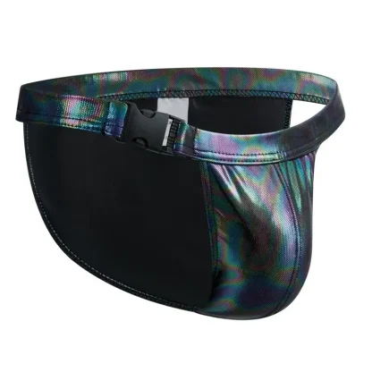 Dark Shiny Iridescent Brief - Image 5