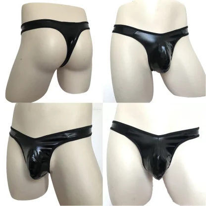 Sexy Low-rise Black Thong - Image 7