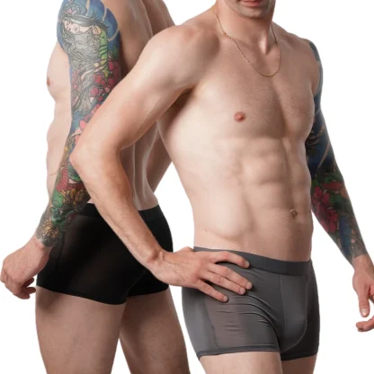 Breathable Soft Sheer Boxer Brief - Image 3
