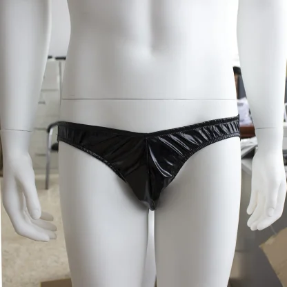 Lace-up Crotch Black G-string - Image 3