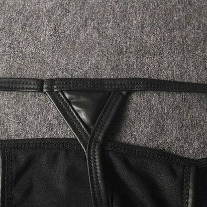 Sexy Plain Black G-string - Image 5