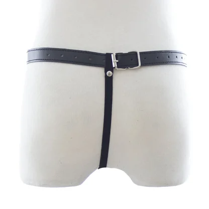 Lace-up Crotch Black G-string - Image 6
