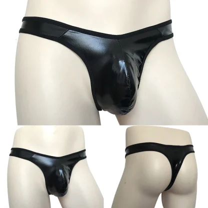 Sexy Low-rise Black Thong - Image 5
