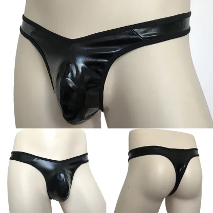 Sexy Low-rise Black Thong - Image 6