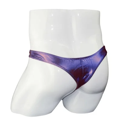 Big Bulge Pouch Black Thong - Image 3