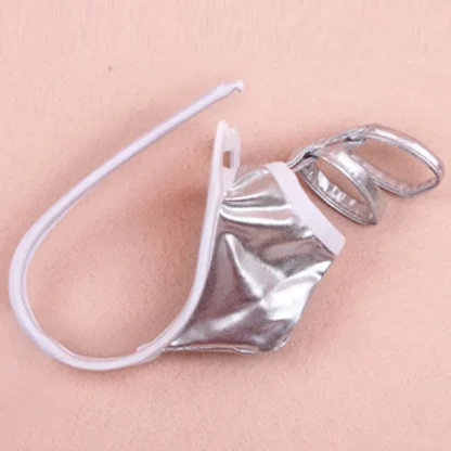 Metallic Cutout Pouch C-string - Image 3