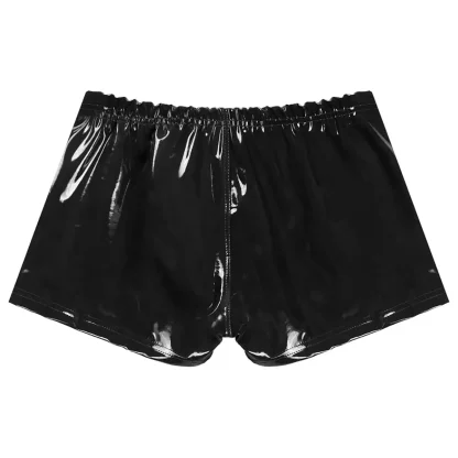 Zip Crotch Shiny Boxer Brief - Image 5