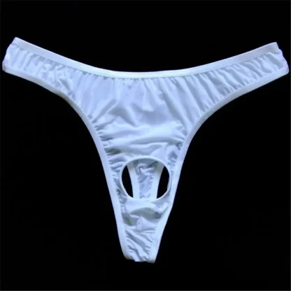 Hollow Out Crotch Bikini Briefs - Image 5