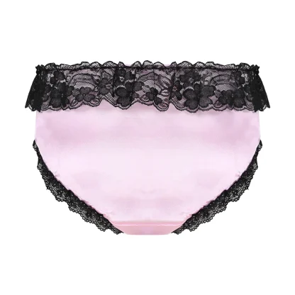 Cute Bowknot Decor Lace Panties - Image 4