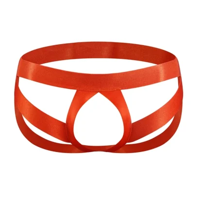 Open Crotch Elastic Jockstrap - Image 3