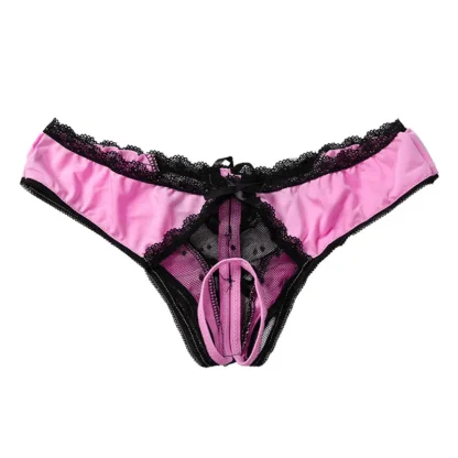 Sexy Crotchless Bikini Brief