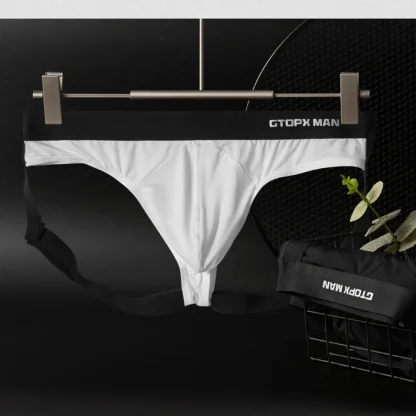 Leg Strap Sports Solid Thong - Image 5