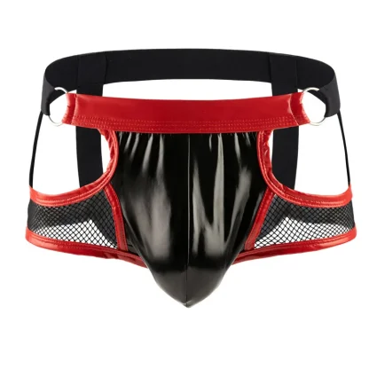 Playful Cutout Mesh Jockstrap