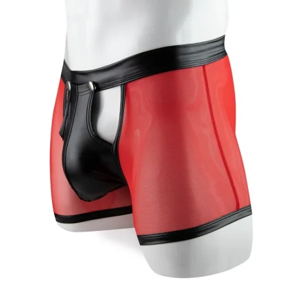 Snap Button Open Crotch Boxer Brief - Image 5
