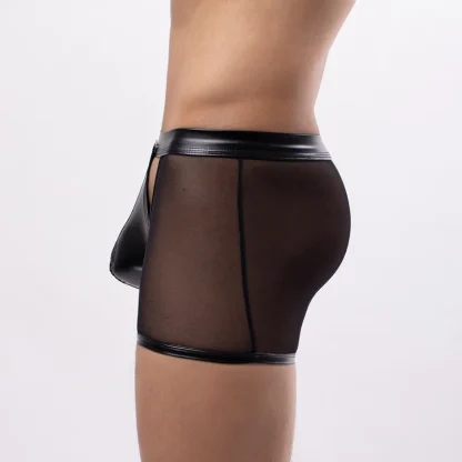 Snap Button Open Crotch Boxer Brief - Image 9