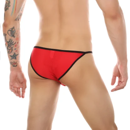 Bulge Pouch Mesh Bikini Brief - Image 6