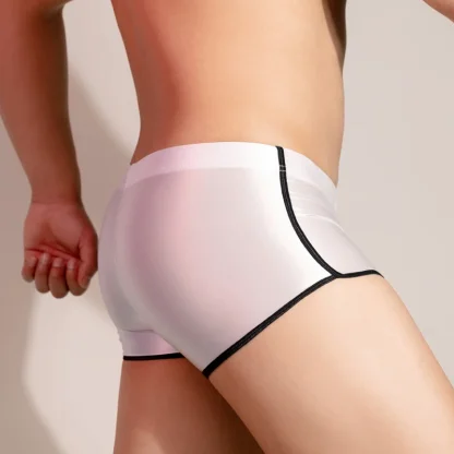 Men's Tight Glossy Boxer Briefs - Image 12