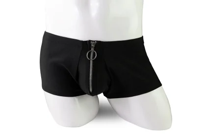 Zippered Front Comfy Boxer Brief - Image 9
