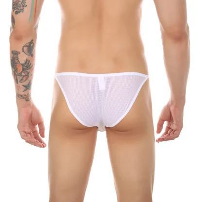 Bulge Pouch Mesh Bikini Brief - Image 4