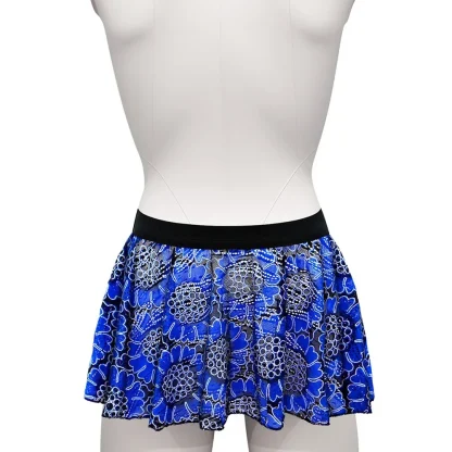 Printed Pleated Skirt Underwear - Image 4