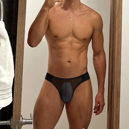 Ultra-thin Mesh Men's Brief - Image 2
