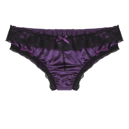 Cute Bowknot Decor Lace Panties - Image 9