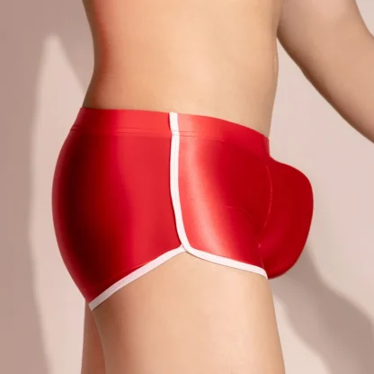Men's Tight Glossy Boxer Briefs - Image 9