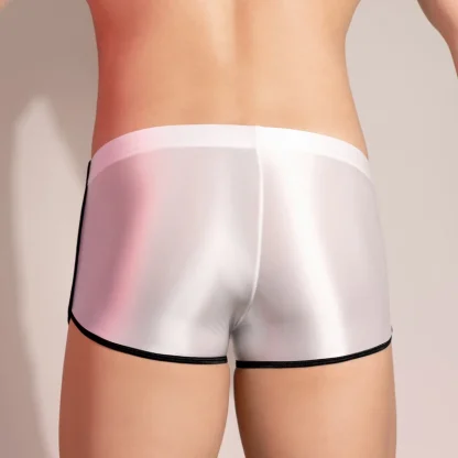 Men's Tight Glossy Boxer Briefs - Image 14