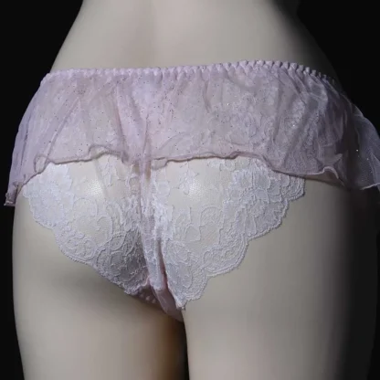 Skirted Ruffle Mesh Panties - Image 4