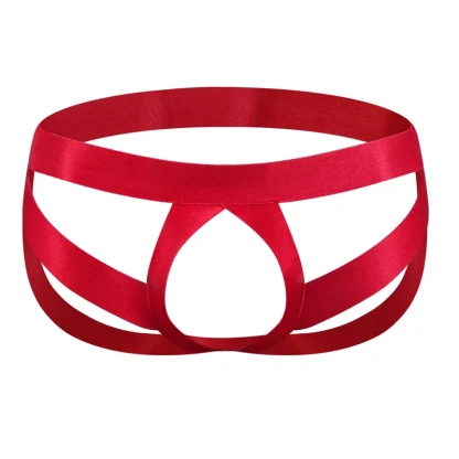 Open Crotch Elastic Jockstrap - Image 4