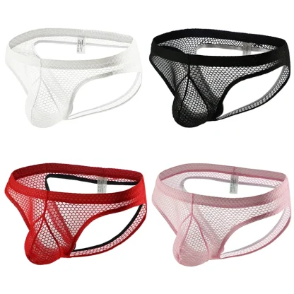 Low-rise Fishnet Jockstrap - Image 9